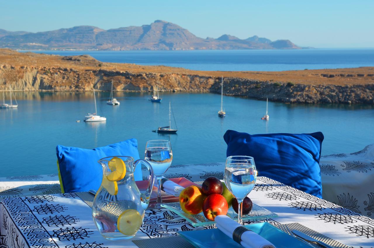 Villa Melenos Lindos Екстер'єр фото