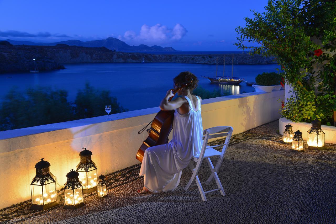 Villa Melenos Lindos Екстер'єр фото