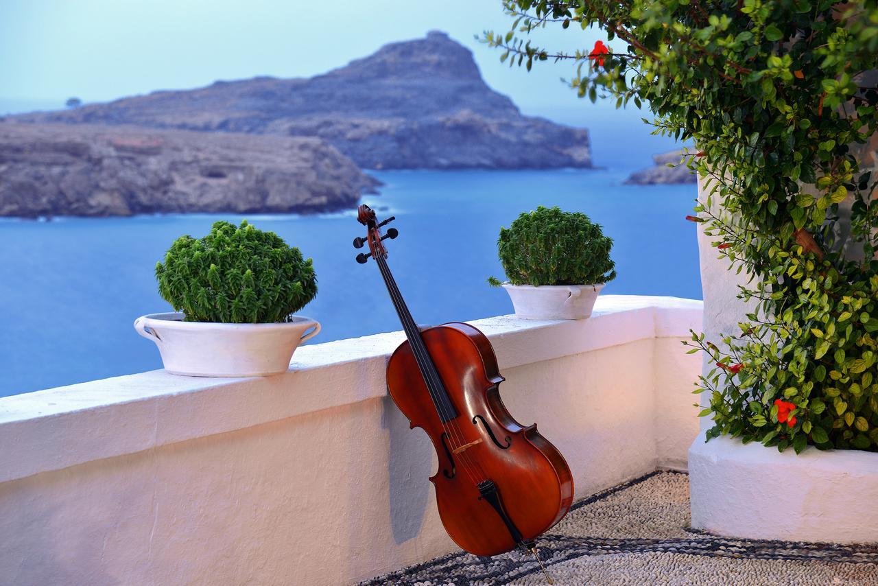 Villa Melenos Lindos Екстер'єр фото